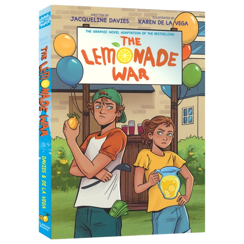 The Lemonade War 柠檬水战争 儿童理财经济悬疑多元化小说 桥梁漫画 英文原版进口儿童图书