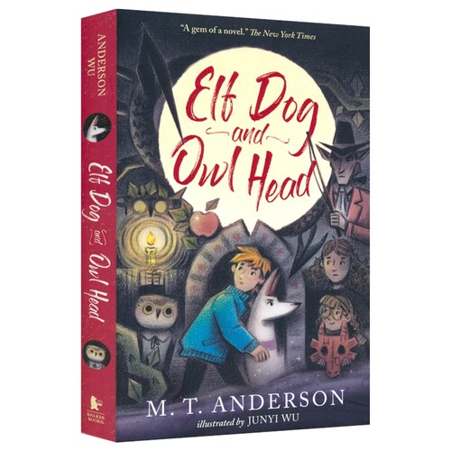 Elf Dog and Owl Head 2024年纽伯瑞银奖小说 精灵狗和猫头鹰头 魔幻冒险故事 章节小说 英文原版进口儿童图书