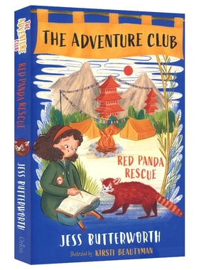 The Adventure Club 1- Red Panda Rescue  冒险俱乐部1: 营救小熊猫 英文章节书 中学生课外阅读 9-12岁 英文原版进口图书
