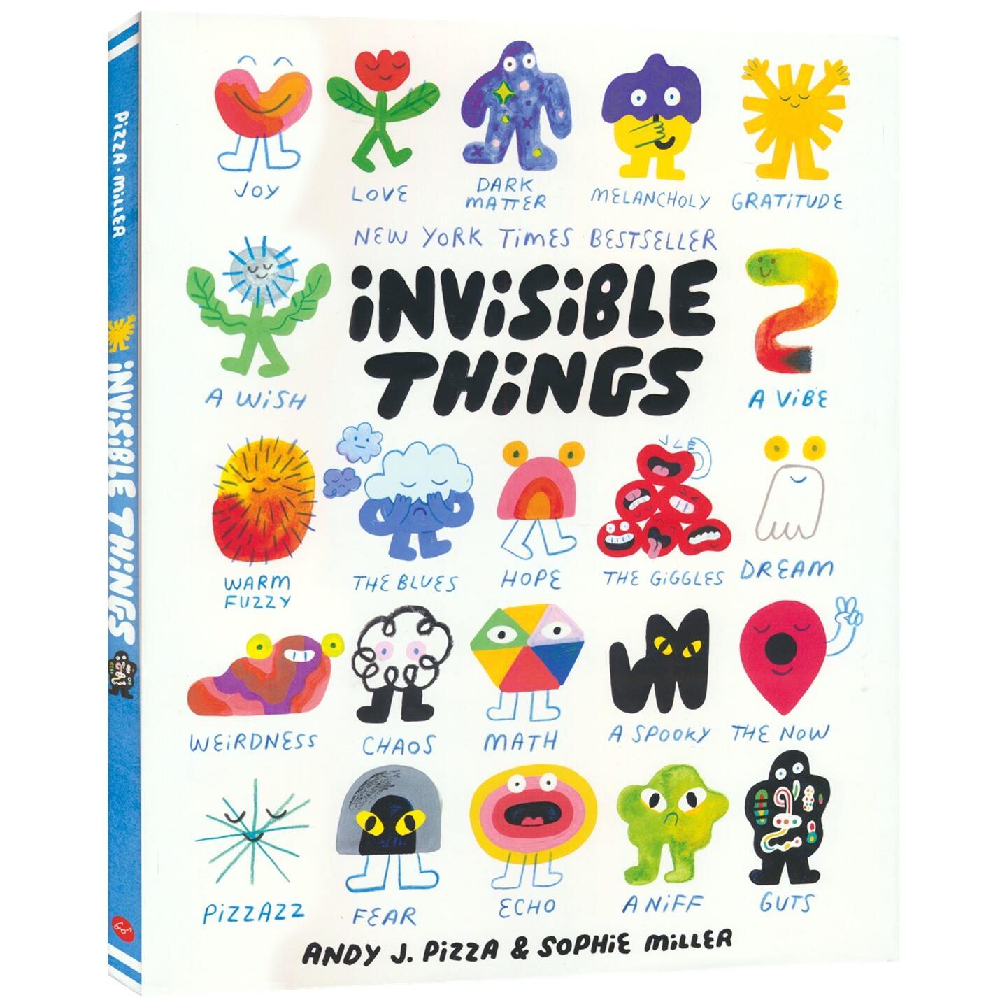 Invisible Things 看不见的事物 英文原版进口绘本 儿童情感感受学习 精装图画书 感受无形的东西 纽约时报Mac Barnett推荐书