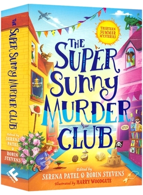 Thirteen Summer Mysteries The Super Sunny Murder Club 13个夏季侦探故事合集 英语悬疑破案推理小说 英文原版进口儿童图书