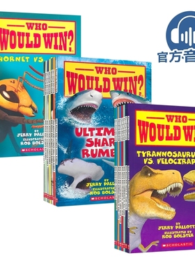 Scholastic Who Would Win 学乐猜猜谁会赢系列 动物大比拼大混战 儿童趣味图解百科 STEM科普 Buddy+ 送音频 英文原版进口图书