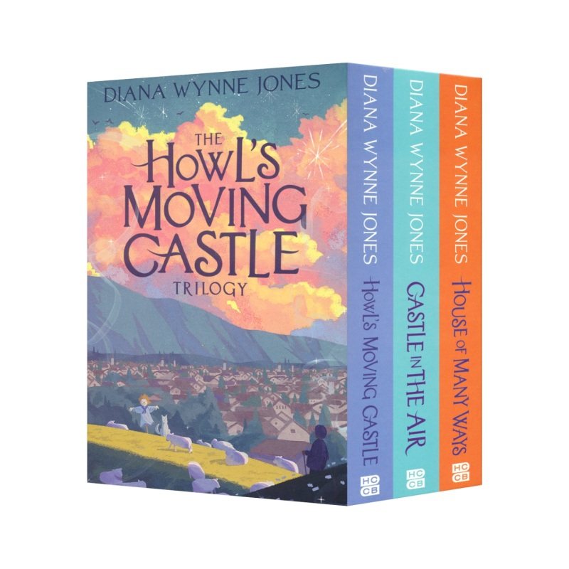 The Howl's Moving Castle Trilogy 哈尔的移动城堡三部曲 空中城堡 迷宫之屋 章节小说 英语课外读物 英文原版进口儿童图书