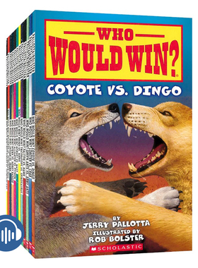 Scholastic Who Would Win 学乐猜猜谁会赢系列12册 动物大比拼 三角龙与棘龙 儿童趣味图解百科 STEM科普 英文原版进口图书