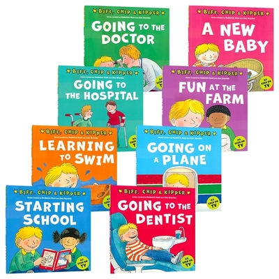 牛津树分级阅读 Oxford reading tree 英文原版绘本 Biff Chip Kipper First Experiences8册 生活体验套装 英文原版进口儿童图书