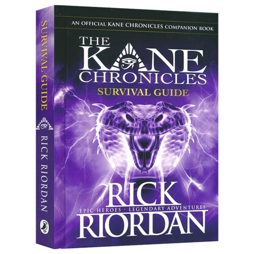Rick Riordan The Kane Chronicles Survival Guide 凯恩编年史 生存指南 青少年英语课外读物 英文原版进口图书 中小学生阅读
