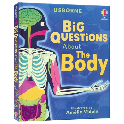 【自营】人体大问题 Usborne Big Questions About The Body 英文原版 趣味身体科普 儿童百科 基因大脑运作揭秘 小学生课外阅读