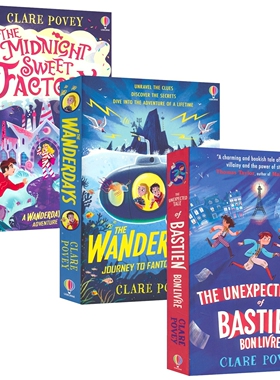 Clare Povey The Wanderdays 克莱尔·波维冒险故事 水石书店月度童书作者 章节小说 青少年英语课外读物 英文原版进口儿童图书