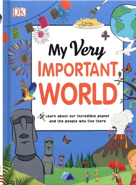 DK My Very Important World 我的小小大世界 精装百科全书 DK儿童科普读物 精美插图 英文原版进口图书