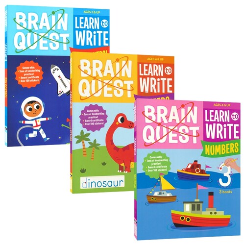 BrainQuest幼儿启蒙练习册4-6岁
