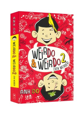 Weirdo & Weirdo 2 Even Weirder! 威尔多故事合集 自我成长 爆笑校园故事 友谊与家庭 儿童小说 小学生课外读物 英文原版进口图书