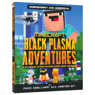 【自营】Minecraft Graphic Novel Black Plasma Adventures 我的世界 非官方漫画故事小说 英语课外读物 英文原版进口儿童图书