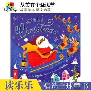 Chrismas Once 英文原版 6岁 童话故事绘本 upon 情商管理 儿童课外阅读 从前有个圣诞节 英文启蒙 亲子互动 进口图书