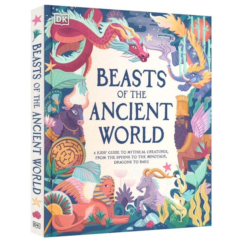DK Beasts of the Ancient World 古代神话神兽世界 小学生课外阅读 世界神话故事 7-10岁 精美插图集 英文原版进口图书