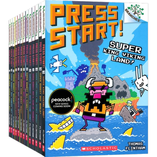 Scholastic Press Start 1-16 美国学乐大树系列 方块兔 英文原版桥梁书 赠音频 奇幻冒险故事 初级章节书 儿童英语课外读物