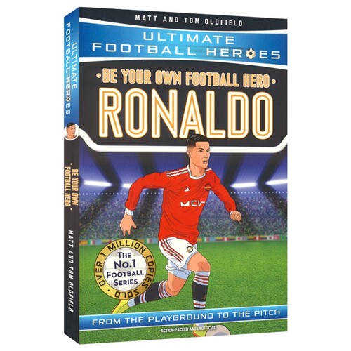 Be Your Own Football Hero Ronaldo 成为你自己的足球英雄 罗纳尔多 青少年英语课外读物 终极足球英雄作者 英文原版进口儿童图书