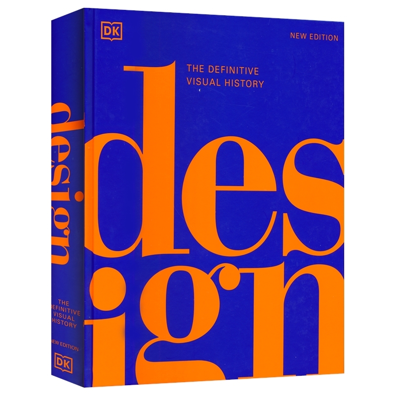 Design The Definitive Visual History 设计 权威视觉指南 DK百科系列 超1200多幅图像 设计师风格鉴赏案例画册艺术书 英文原版