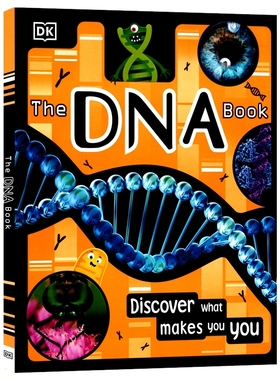 DK The DNA Book DNA书：发现是什么造就了你 儿童科学百科全书 视觉图解百科 遗传学 少儿课外科普阅读 8-12岁 英文原版进口图书