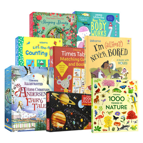 英文原版进口儿童图书 故事绘本 小学英语数学教辅 桥梁书 益智活动 百科常识 分级读物 早教启蒙认知