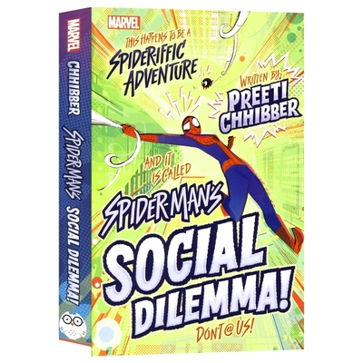 【自营】Marvel Spider Mans Social Dilemma 漫威 蜘蛛侠的社交困境 英语章节小说 冒险故事 幽默友谊英雄主义 英文原版进口图书