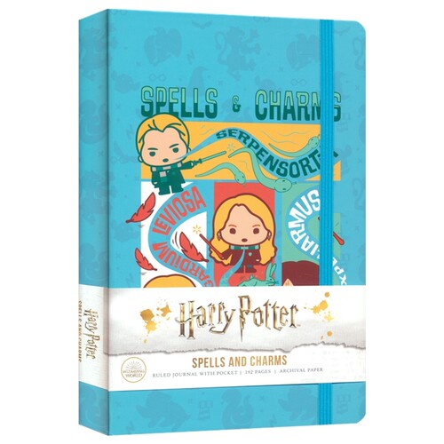 【自营】Harry Potter Spells and Charms 哈利·波特 咒语和魔咒 硬壳日记本 英文原版进口儿童图书