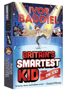 Britain's Smartest Kid ... On Ice! 英国最聪明的孩子在冰上 章节小说 冒险故事 青少年英语课外读物 英文原版进口儿童图书