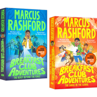 The Breakfast Club Adventures 早餐俱乐部历险记2册 儿童友谊冒险故事 中级章节小说 小学英语课外读物 英文原版进口儿童图书