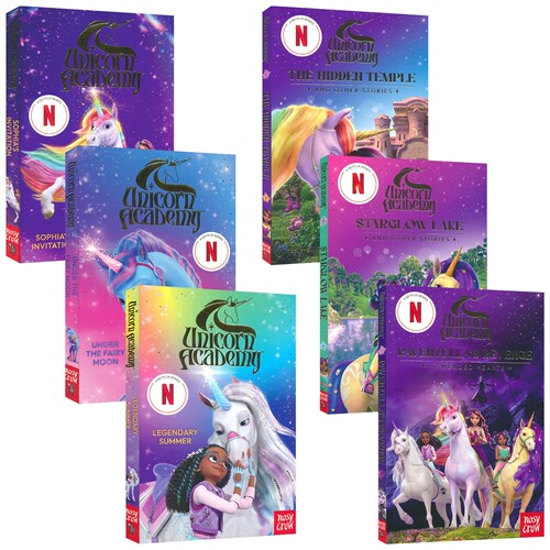 Unicorn Academy 独角兽学院 章节小说 全彩桥梁书 奇幻魔法冒险故事 小学生英语课外读物 英文原版进口儿童图书
