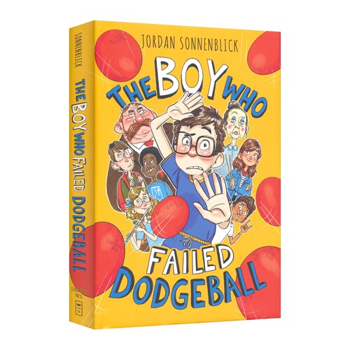 The Boy Who Failed Dodgeball 那个搞砸躲避球的男孩 自传体回忆录 青少年英语课外读物 章节小说 英文原版进口儿童图书