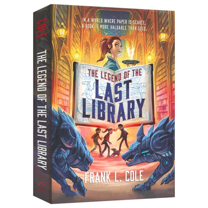 The Legend of the Last Library 最后一个图书馆的传说 章节小说 青少年英语课外读物 英文原版进口儿童图书