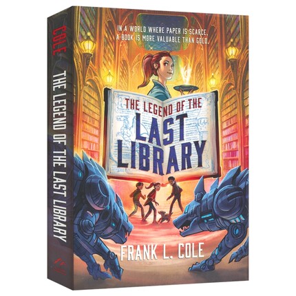 The Legend of the Last Library 最后一个图书馆的传说 章节小说 青少年英语课外读物 英文原版进口儿童图书