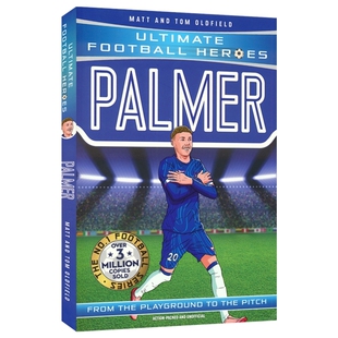 【自营】Ultimate football heroes Cole Palmer 科尔·帕尔默 超级足球明星人物传记 青少年英语课外读物 英文原版进口图书