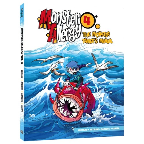 Monster Allergy 4 - The Monster Tamer's Manual 怪物过敏4 怪物驯兽师手册 幽默漫画 友谊成长 奇幻冒险 英文原版进口图书