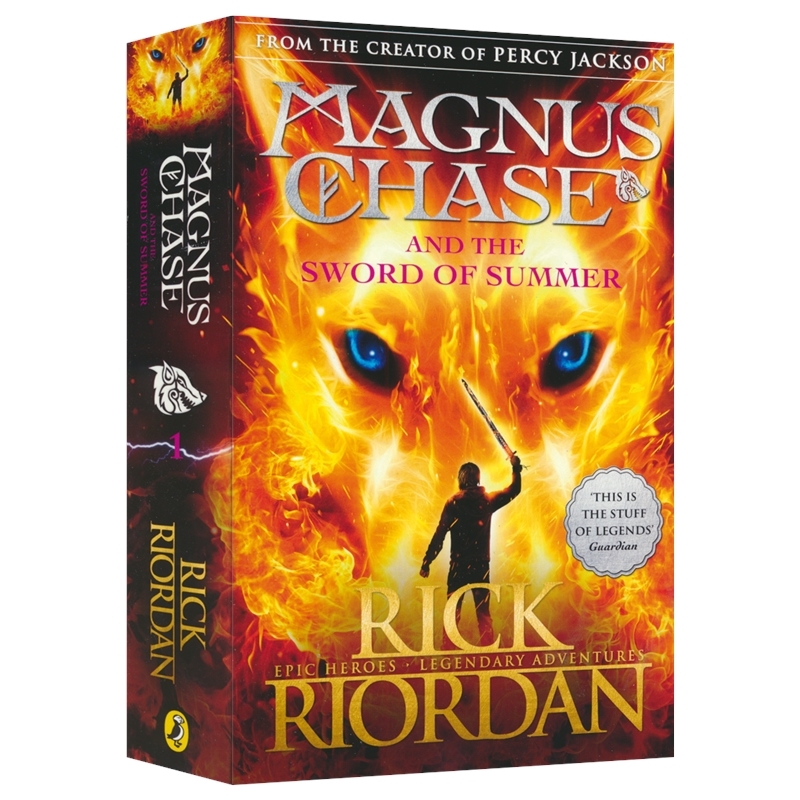 【自营】Magnus Chase and the Sword of Summer 波西杰克逊北欧神话系列 Percy Jackson 马格纳斯与仙宫之神1夏日之剑 英文原版