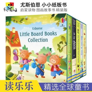 Collection 儿童英语启蒙读物 Little Books 版 进口图书 Usborne 精装 尤斯伯恩 Board 图画故事书 小小纸板书 英文原版 3岁
