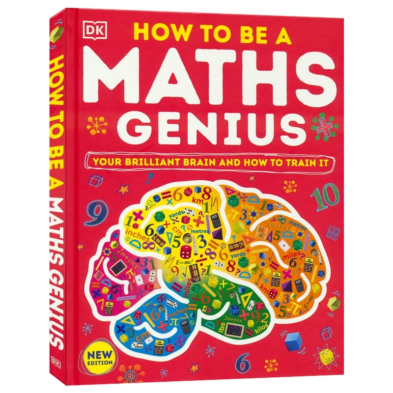 How To Be A Maths Genius 如何成为数学天才 数学思维启蒙 趣味故事学数学 全彩插图 课外百科读物 英文原版进口图书