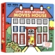 Splendid 英语亲子读物 Hargreaves Roger 洞洞纸板书 House 英文原版 进口儿童图书 故事绘本 Moves 锦绣小姐搬新家 Miss Little