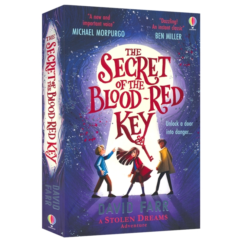 The Book of Stolen Dreams The Secret Of The Bloodred Key 盗梦者之书2 血红钥匙的秘密 英语章节小说 英文原版进口儿童图书