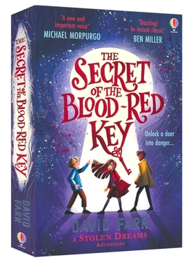 The Book of Stolen Dreams The Secret Of The Bloodred Key 盗梦者之书2 血红钥匙的秘密 英语章节小说 英文原版进口儿童图书