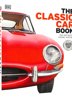 DK The Classic Car Book 经典汽车权威视觉史 第二版 超 250 款标志性车型 汽车美学  汽车文化宝典 品牌传奇历程 英文原版进口