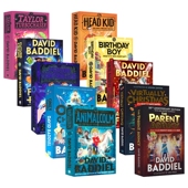 Taylor Baddiel Kid Boy Turbochaser Head 英文原版 大卫巴蒂尔系列章节小说10册儿童英语读物 David Birthday The 进口图书