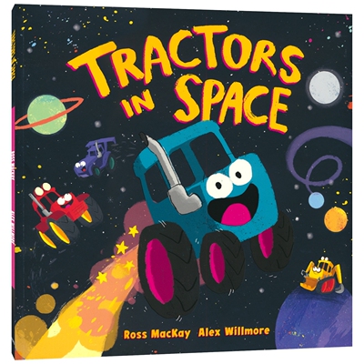 【自营】DK Tractors in Space 太空拖拉机 故事绘本 图画书 亲子读物 英语早教启蒙 英文原版进口儿童图书