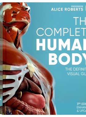 DK The Complete Human Body The Definitive Visual Guide 完整人体权威视觉指南 百科科普读物 精装大开本 英文原版进口儿童图书