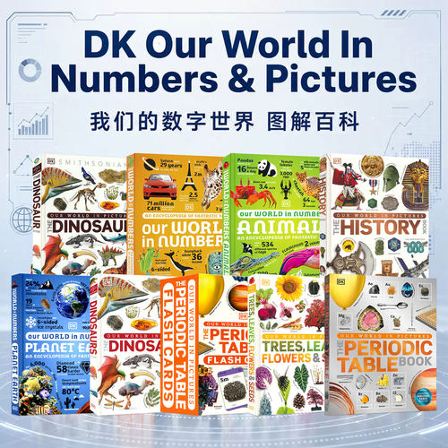 DK英文百科地球元素周期表