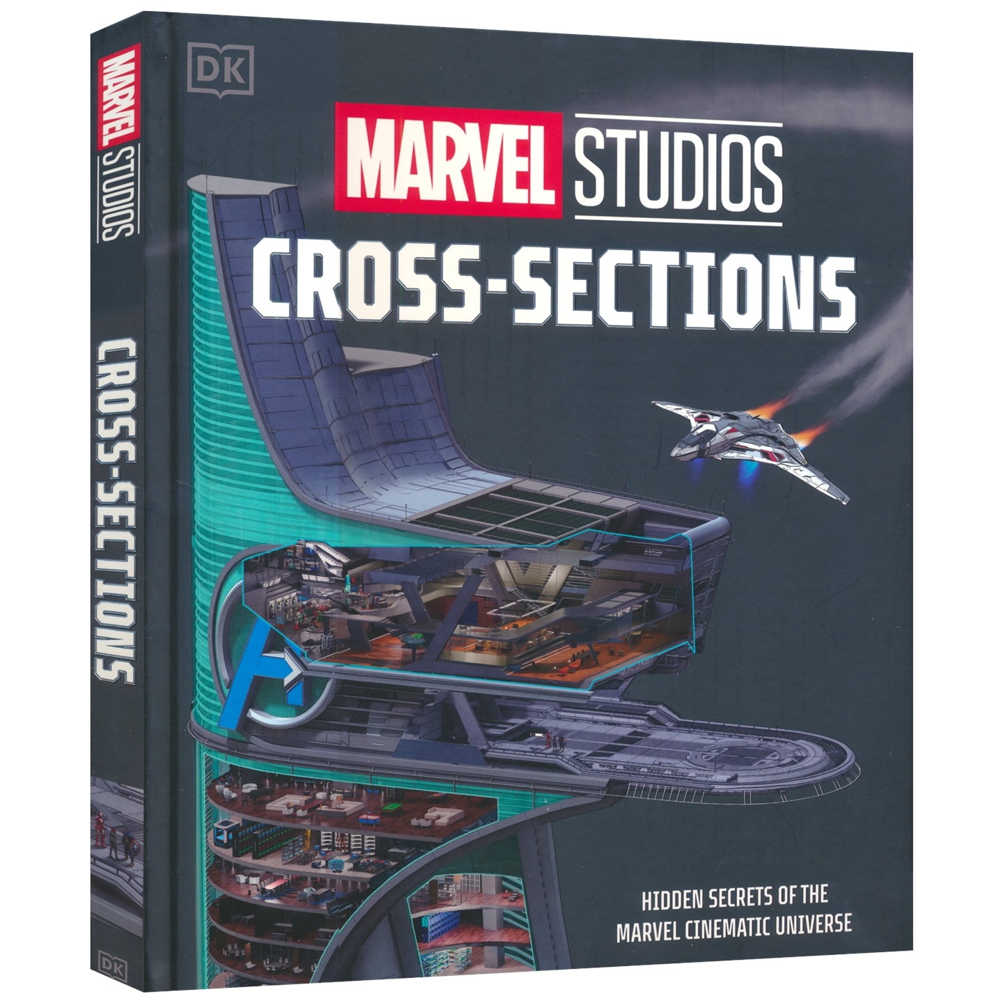 DK Marvel Studios Cross-Sections 漫威工作室剖面图集 揭秘漫威工作室 青少年百科科普 英语课外读物 精装 英文原版进口儿童图书