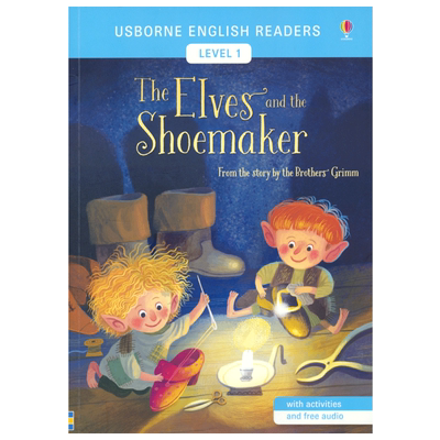 Usborne English Readers The Elves and the Shoemaker level 1精灵和鞋匠英语小读者初级童话故事分级阅读绘本 英文原版进口图书