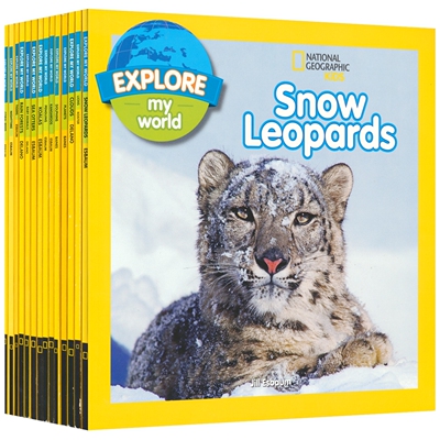 【自营】National Geographic Kids Explore My World 国家地理分级阅读系列读物 探索世界 儿童科普绘本 百科读物 英文原版进口