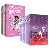 冒险故事 Her Unicorn and 儿童英语课外读物 独角兽1 Phoebe 进口图书 菲比和她 英文原版 全彩漫画