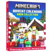 益智活动 Advent Book 我 建造指南 Calendar 英文原版 英文课外读物 Minecraft  Collection 世界圣诞倒数日历官方正版 进口图书
