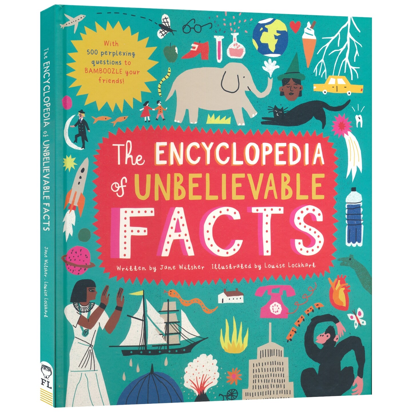 【自营】Encyclopedia of Unbelievable Facts 不可思议的事实百科全书 500个让你的朋友目瞪口呆的超难问题 英文原版进口儿童图书